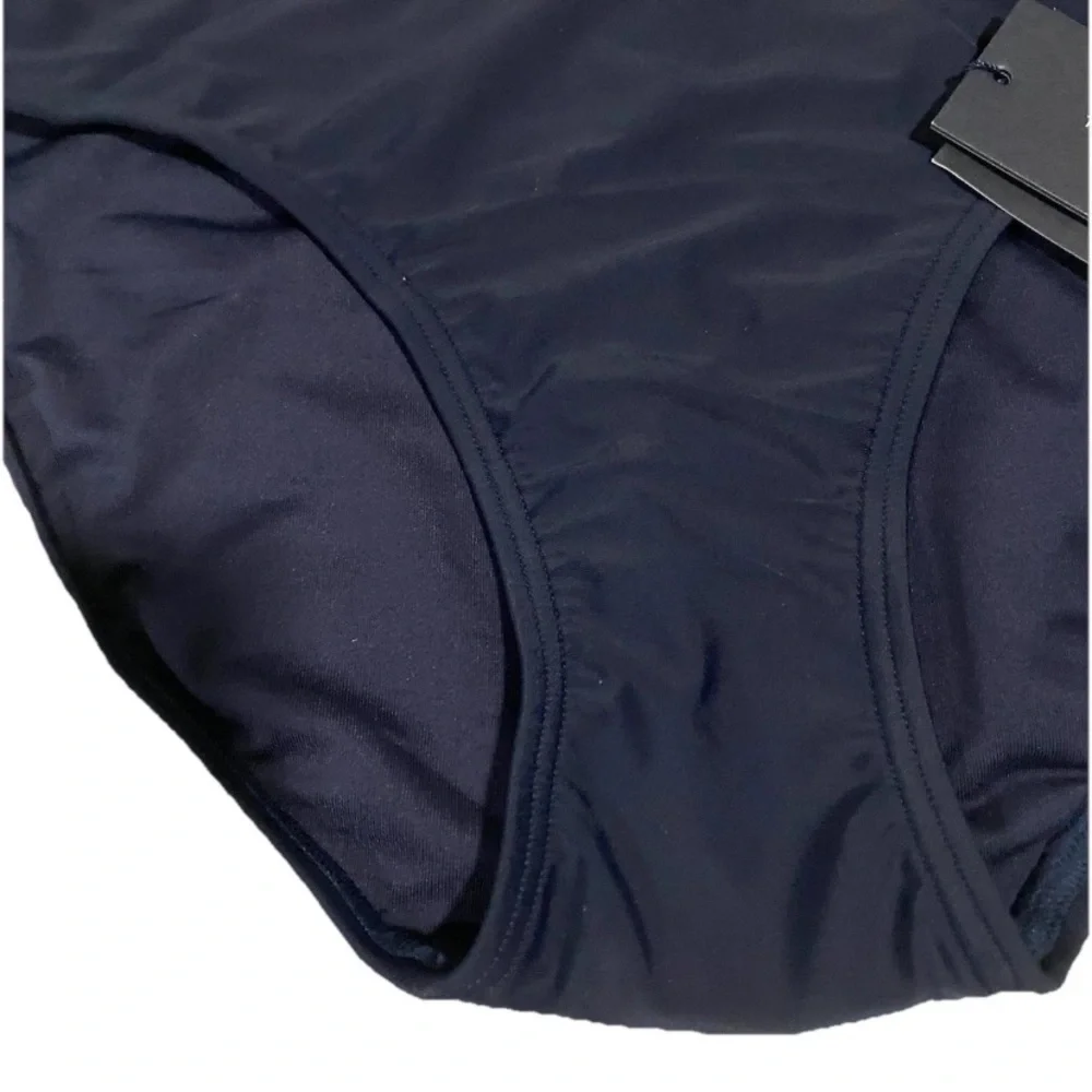 Tommy Hilfiger Size XS Navy Blue Hipster Bikini Bottom UPF 50+